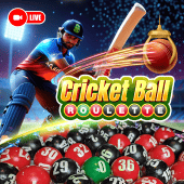Cricket Ball Roulette live wheel icon